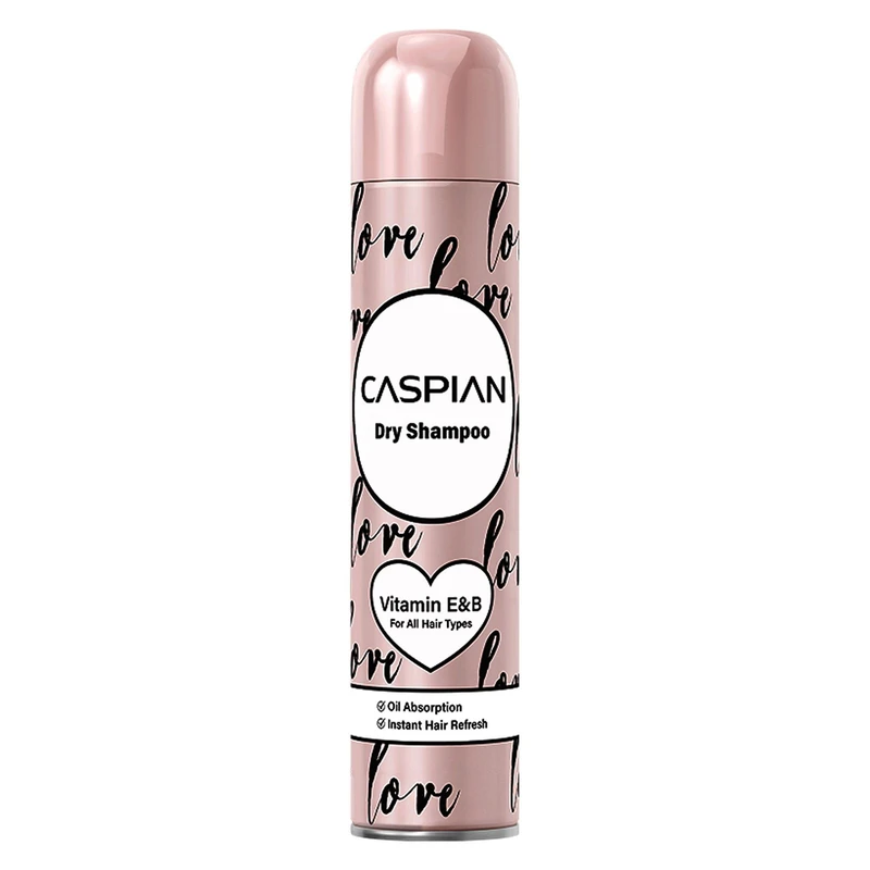 اسپری شامپو خشک کاسپین مدل invisible مناسب انواع مو