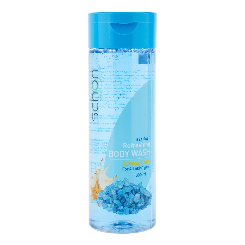 شامپو بدن شون مدل نمک دریا با رایحه خنک مناسب برای انواع پوست
