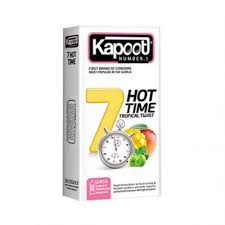 کاندوم تاخیری 7 کاره کاپوت – Kapoot 7 Hot Time